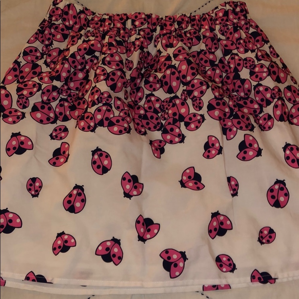 Lilly Pulitzer skirt size M lady bug print!